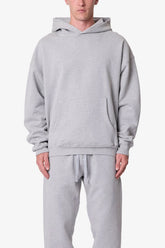 Heavy Basic Hoodie - Marled Grey