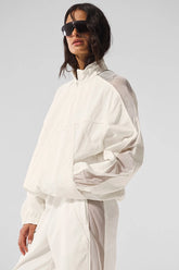 Women's Origin Full-Zip Track Jacket - Ivory