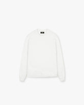 Initial Long Sleeve T-Shirt - Flat White