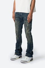 B614 Flare Denim - Blue