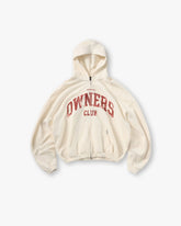 Represent Owners Club Zip Through Hoodie - Buttercream