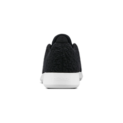 Men's Wool Runner Fluffs - Natural Black (Natural White Sole)