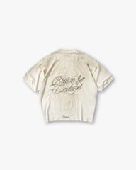 British Cowboys T-Shirt - Washed Ecru