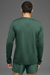 Men's Conquer Reform Crewneck Long Sleeve - Clover Green