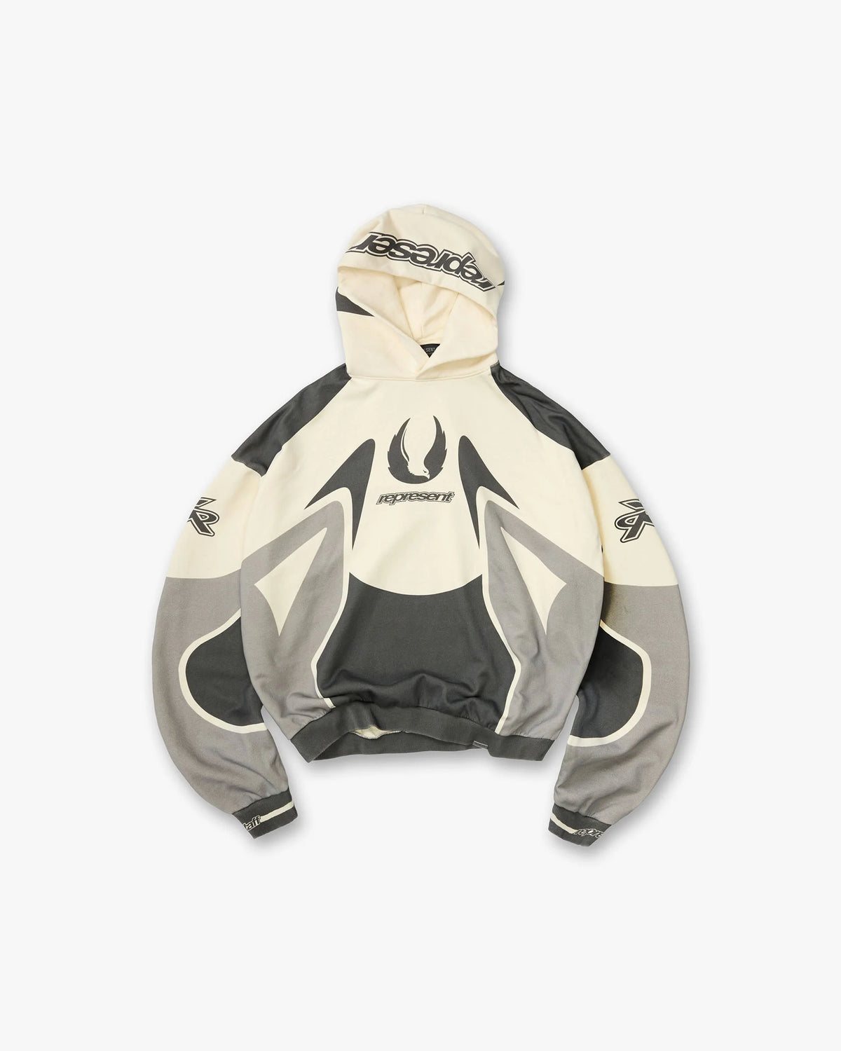 Represent X Belstaff Racing Hoodie - Dark Grey