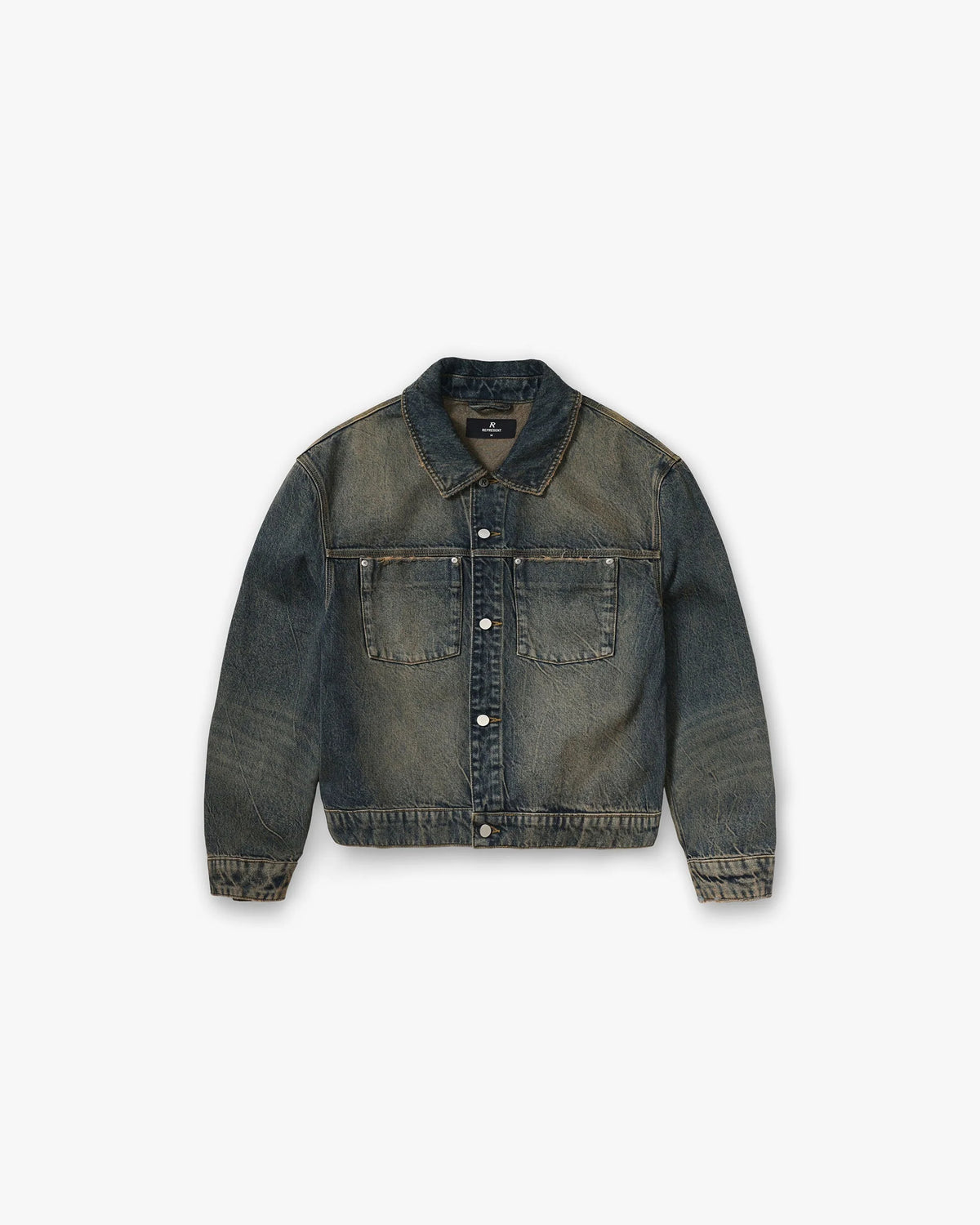 Denim Trucker - Blue Cream