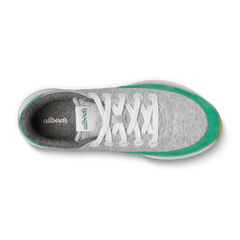 Men's Varsity Jersey - Light Grey/Verdant Green (Blizzard Sole)