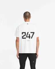 247 Oversized T-Shirt - Flat White