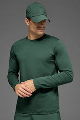 Men's Conquer Reform Crewneck Long Sleeve - Clover Green