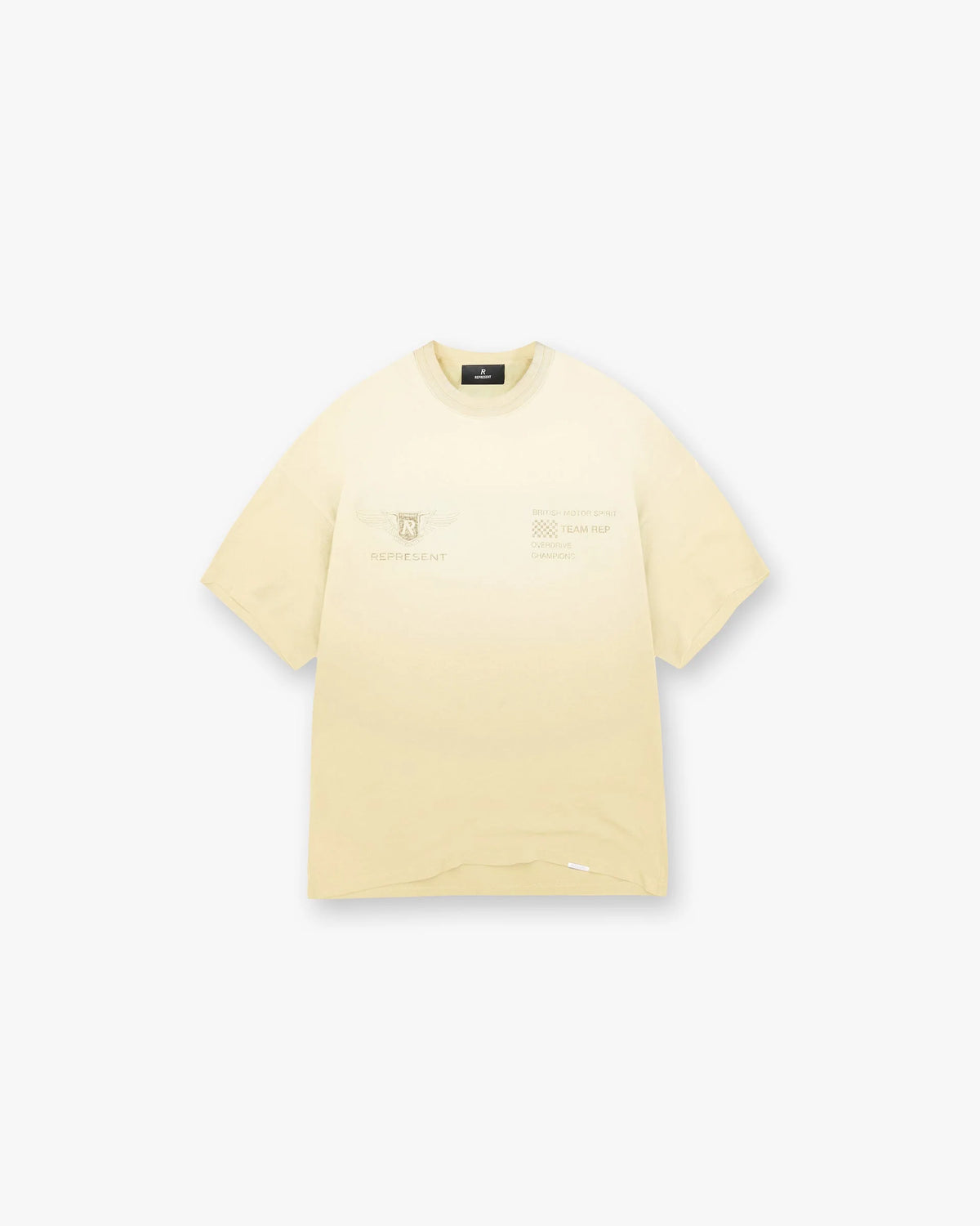 Team Rep T-Shirt - Light Yellow