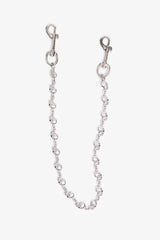 Skull Wallet Chain - Silver