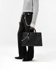 Kick Flare Denim - Aged Black