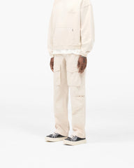Front Pocket Cargo Pant - Champagne