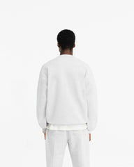 Initial Oversized Sweater - Ice Grey Marl