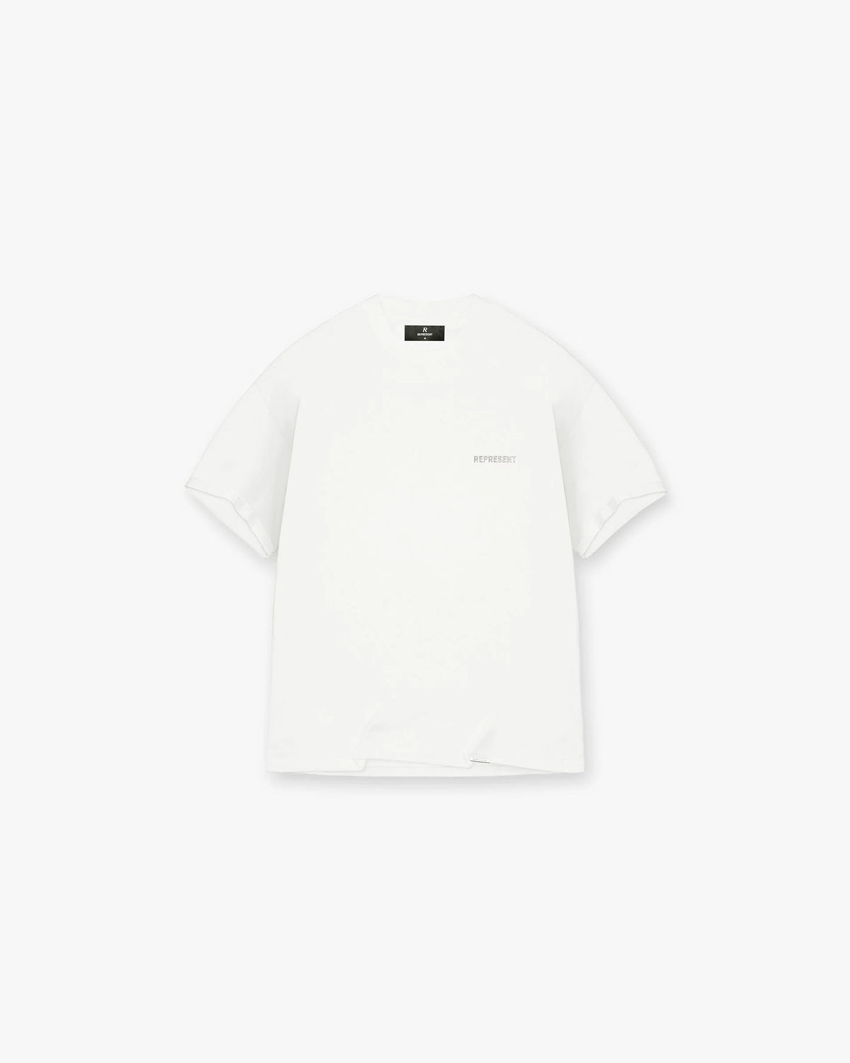 Block Logo T-Shirt - Flat White