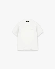 Block Logo T-Shirt - Flat White