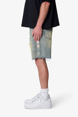 Mojave Denim Shorts - Vintage Blue