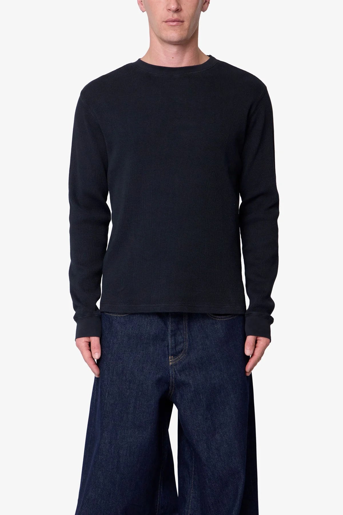 Basic Thermal L/S Tee - Black