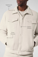 Men's Ease Trucker Jacket - Bone