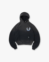 Represent X Belstaff Born To Bike Hoodie - Aged Black