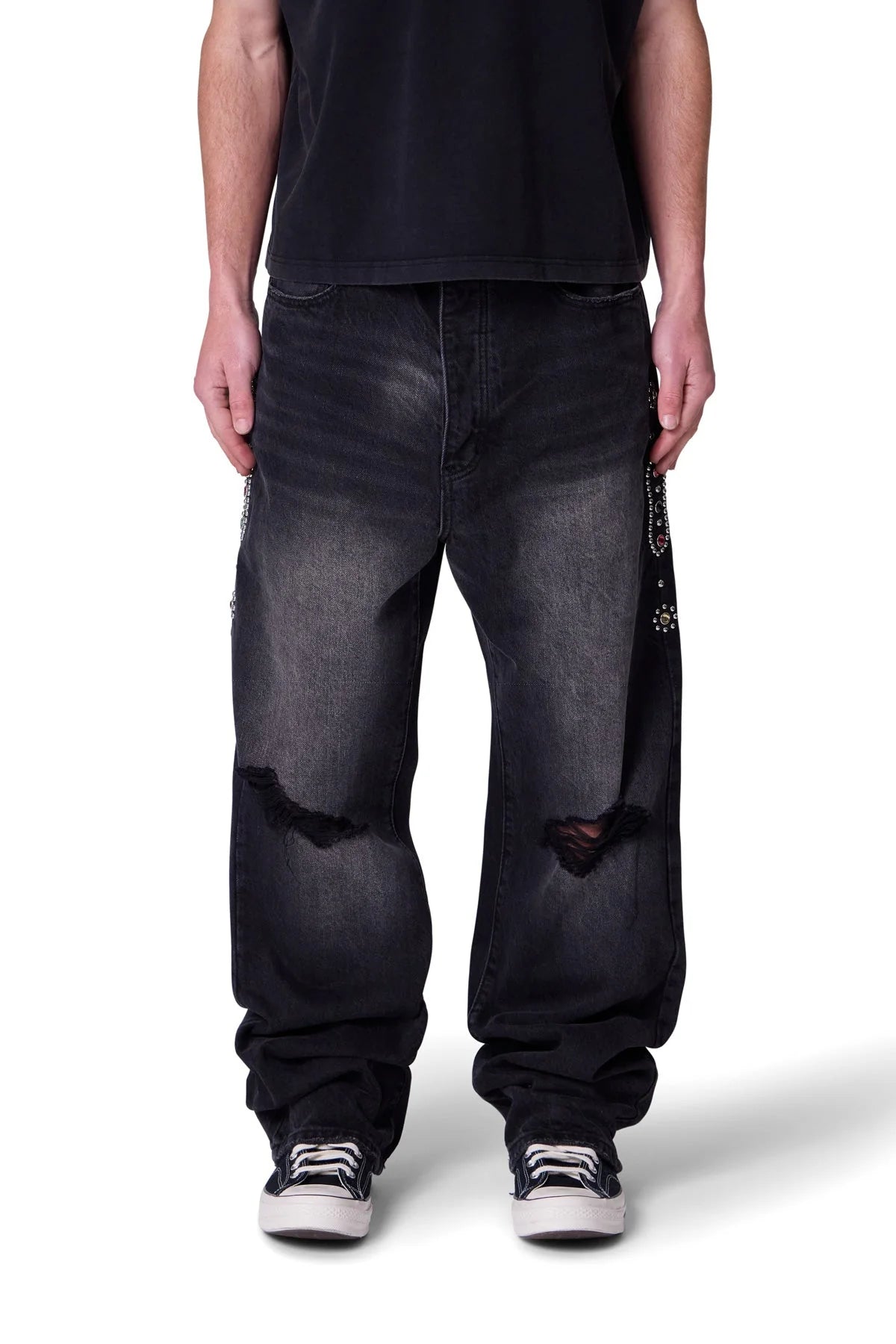 Ultra Baggy Mojave Denim - Washed Black