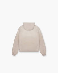 Stepped Hem Hoodie - Oat
