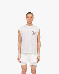 247 Torch Boxy Tank - Bleach Wash