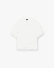 Initial Boxy T-Shirt - Flat White