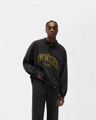 Represent Owners Club Rugby Polo - Faded Black