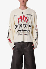 Sinister Thermal L/S Tee - Off White
