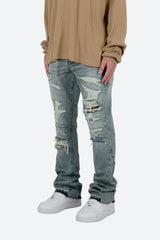B469 Flare Denim - Blue