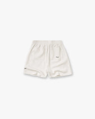 Micro Owners Club Mesh Shorts - Cream Marl
