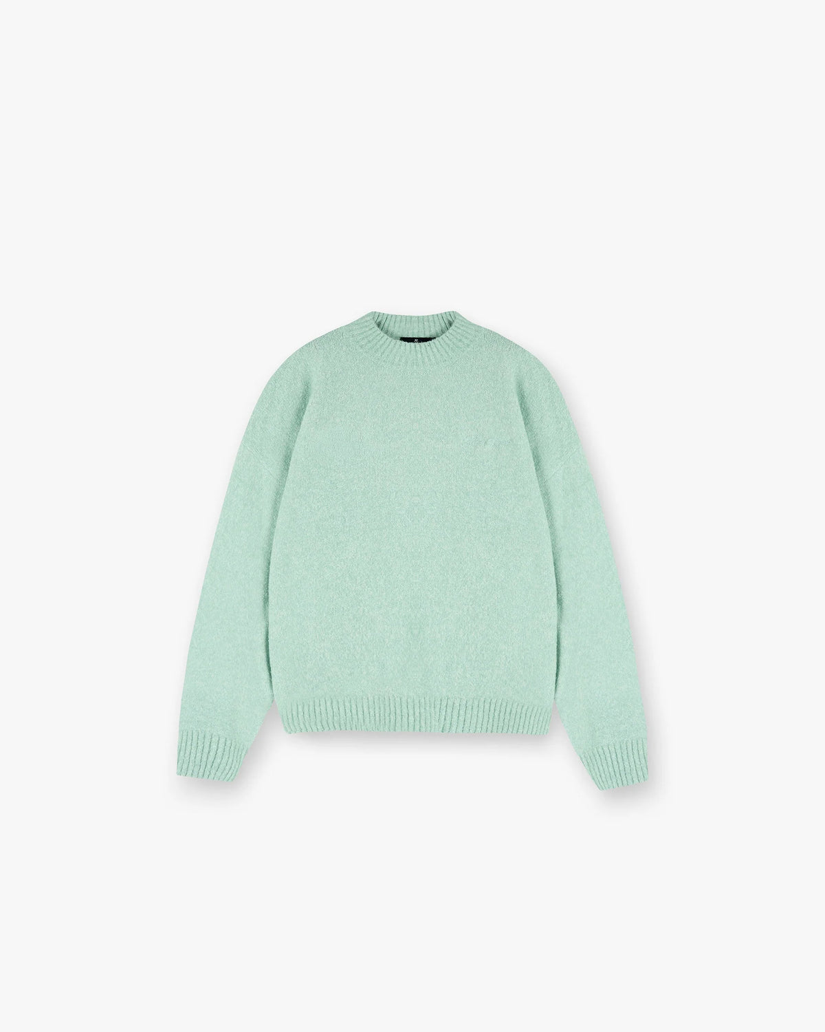 Marled Knit Jumper - Matcha