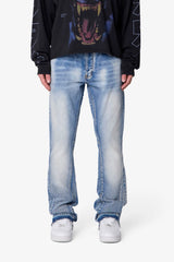 B484 Flare Denim - Blue
