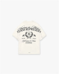 Crest T-Shirt - Flat White