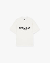 Team 247 Oversized T-Shirt - Flat White