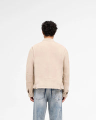 Overdrive Suede Jacket - Beige