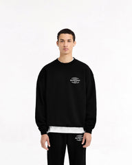 Represent Owners Club Stamp Sweater - Jet Black