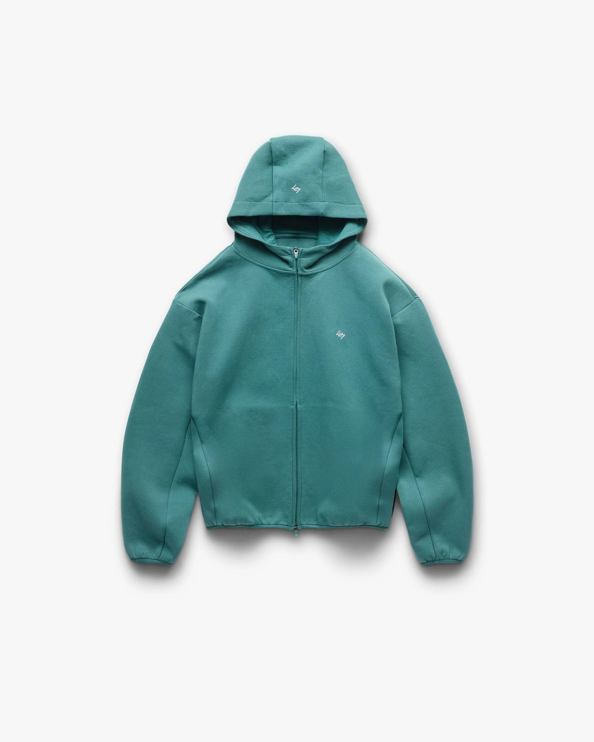 247 Form Zip Hoodie - Teal