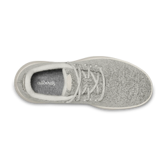 Men's Wool Runner Mizzles - Dapple Grey (Cream Sole)