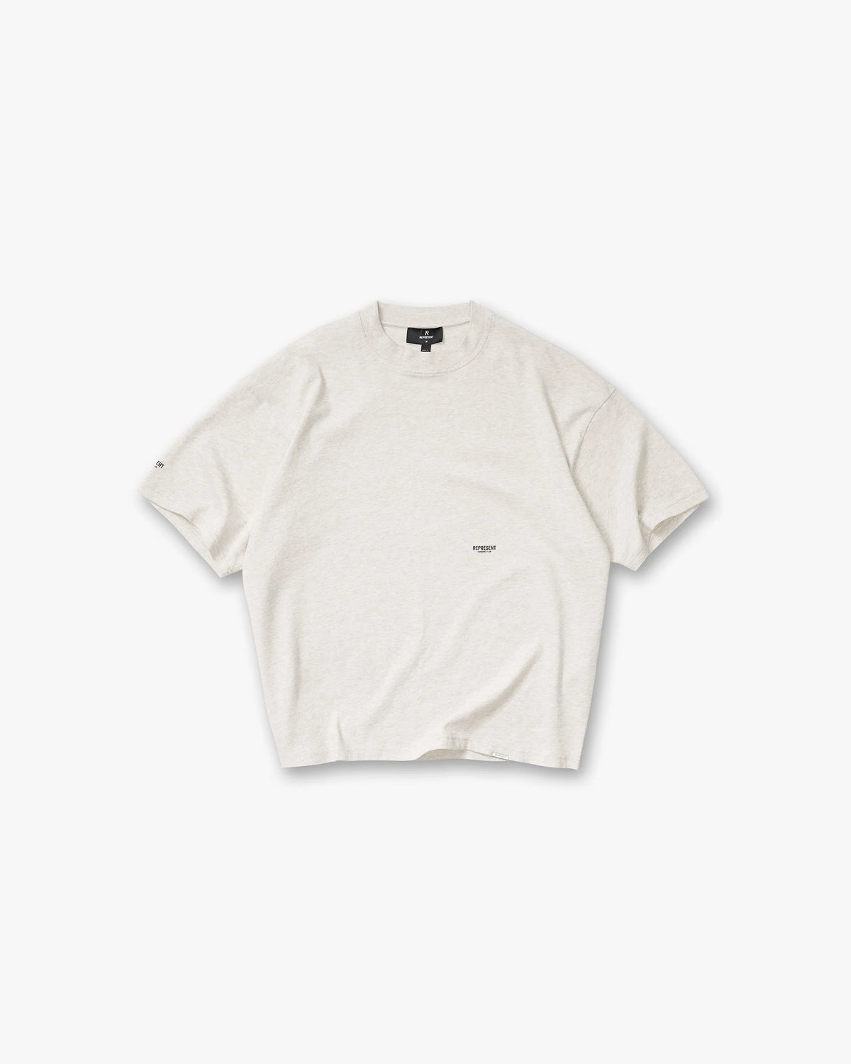 Micro Owners Club T-Shirt - Cream Marl