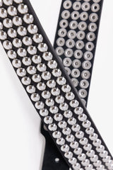 Vintage Studded Belt - Black