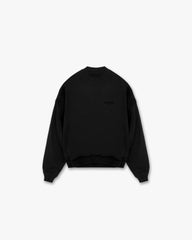 Represent Owners Club Flocked Sweater - Black