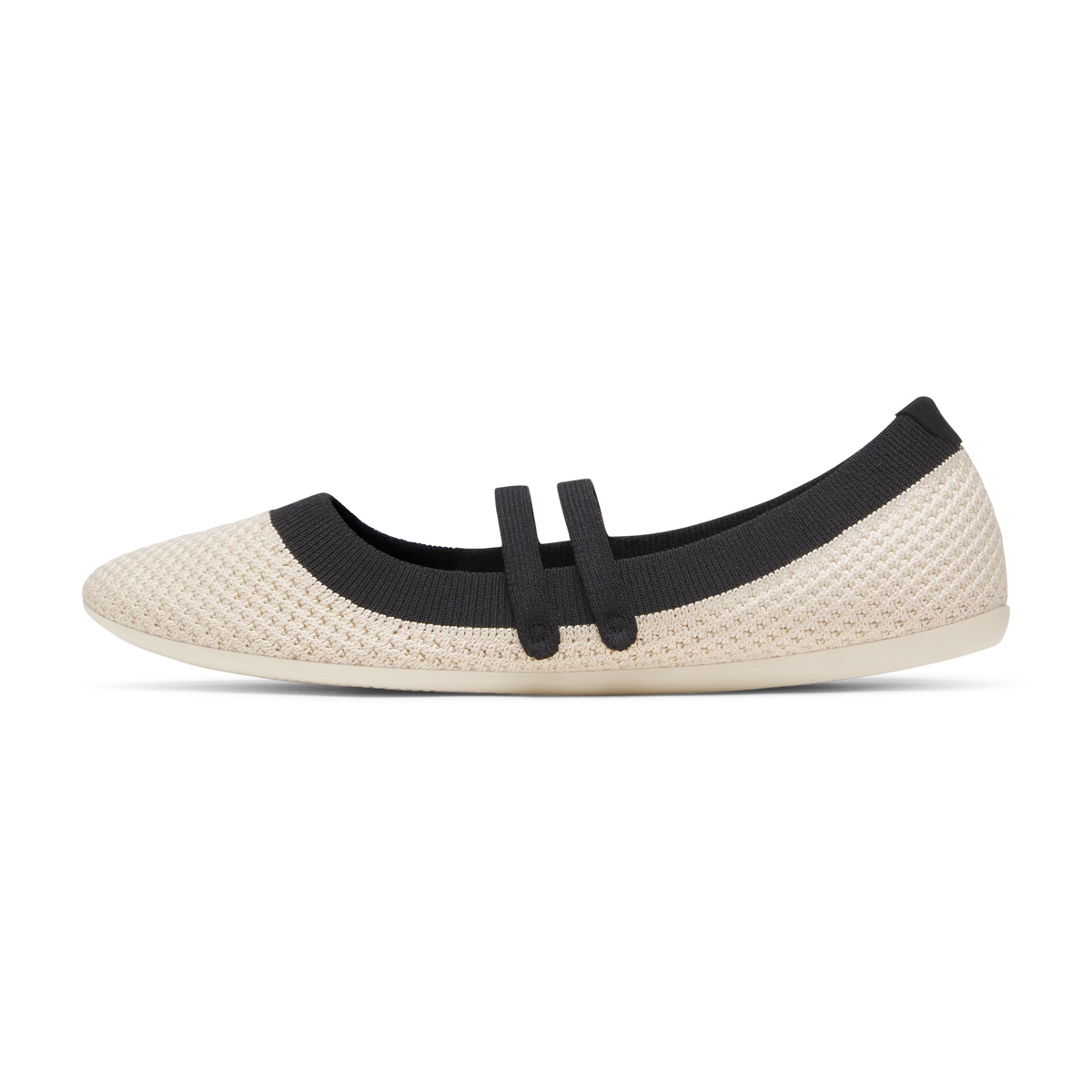 Women's Breezer Mary Jane - Warm White/Natural Black (Warm White Sole)