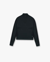 247 Sculpt Seamless Quarter Zip Jacket - Black