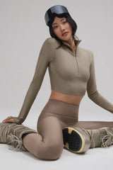 Women's Airlift Winter Warm Ski Time Long Sleeve - Light Cocoa