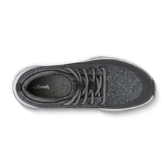 Men's Wool Runner NZ Mid Waterproof - Dark Grey (Light Grey Sole)