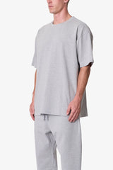 Heavy Basic Tee - Marled Grey
