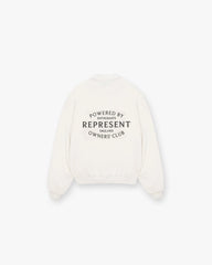 Represent Owners Club Stamp Sweater - Flat White