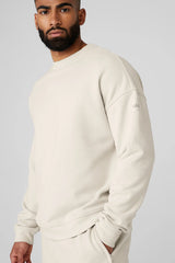Men's Renown Heavy Weight Crew Neck Pullover - Bone